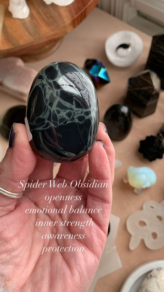 Spiderweb Obsidian