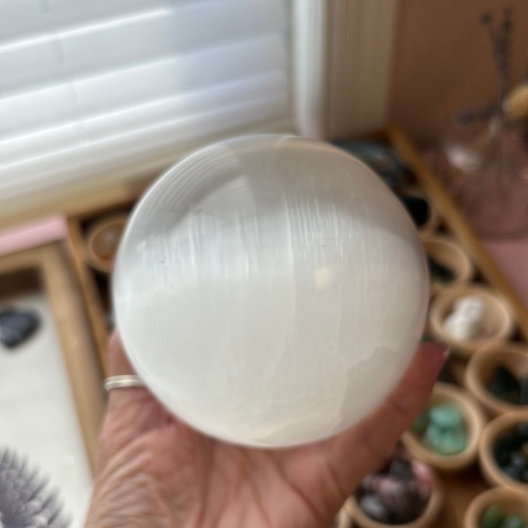 XL Selenite Sphere