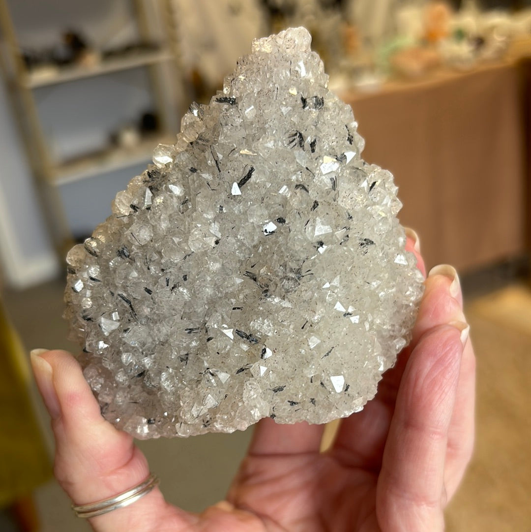 Zeolite Calcite Quartz Tourmaline