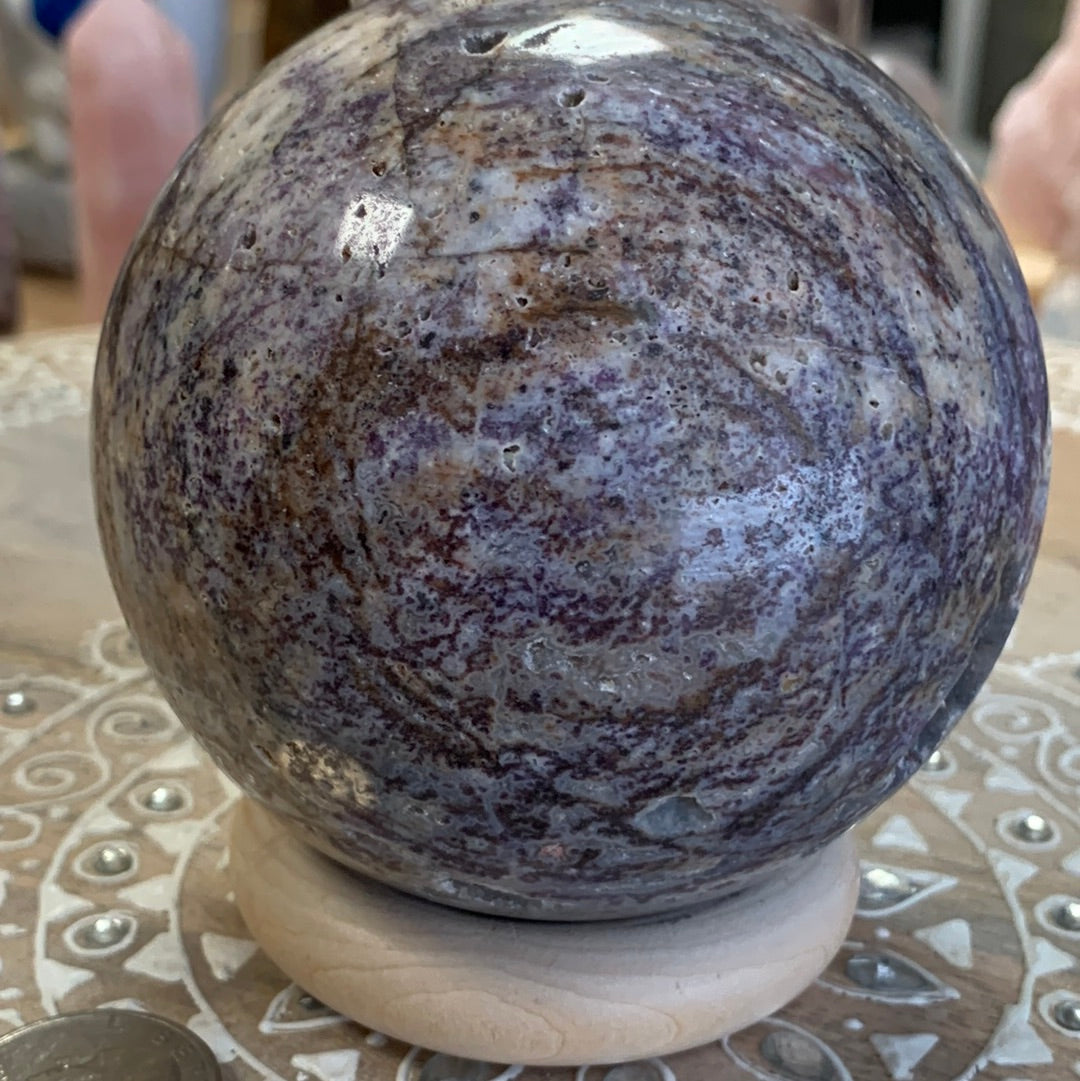 Purple Sphalerite