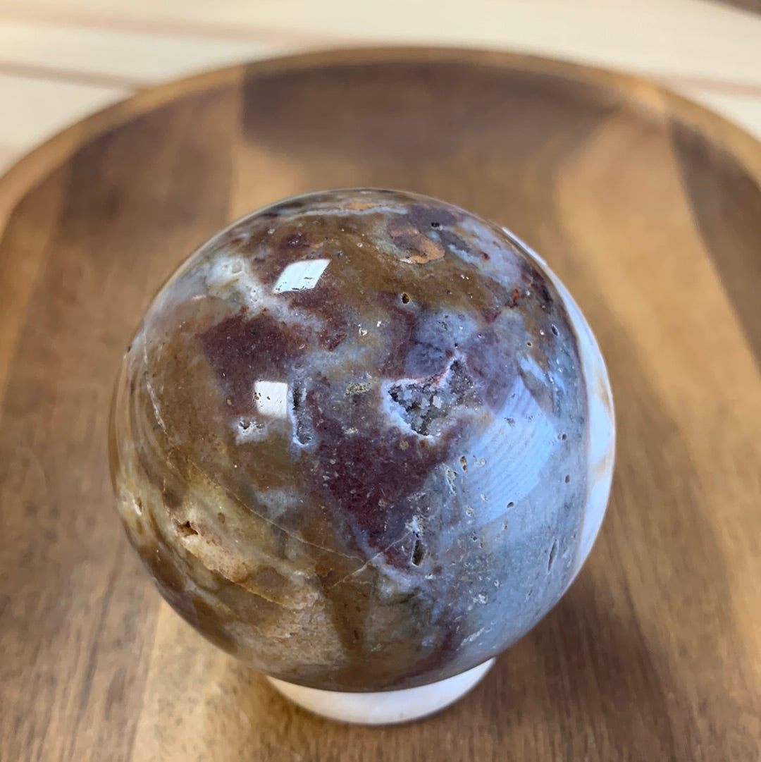 Chalcedony Sphere