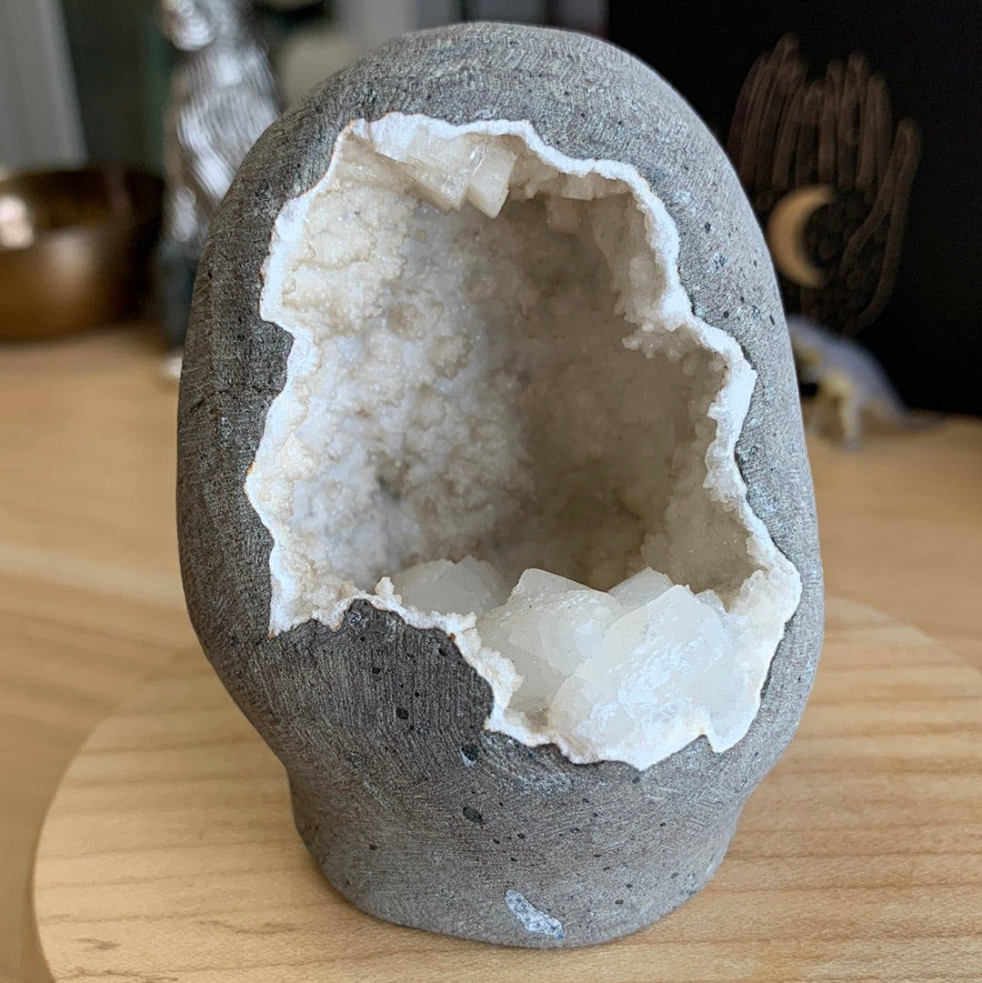 Chalcedony Calcite Egg